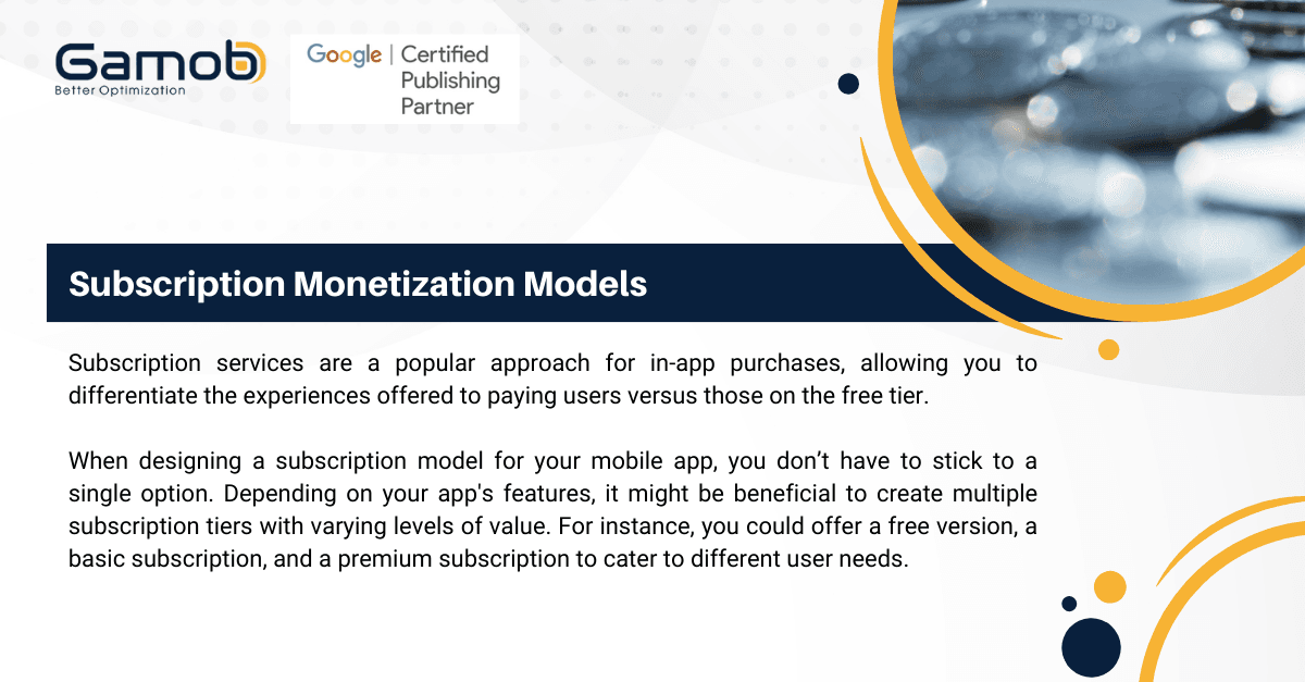 Subscription Monetization Models