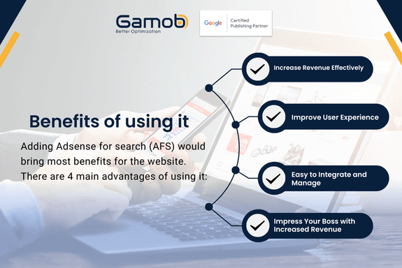 benefits of using adsense for search